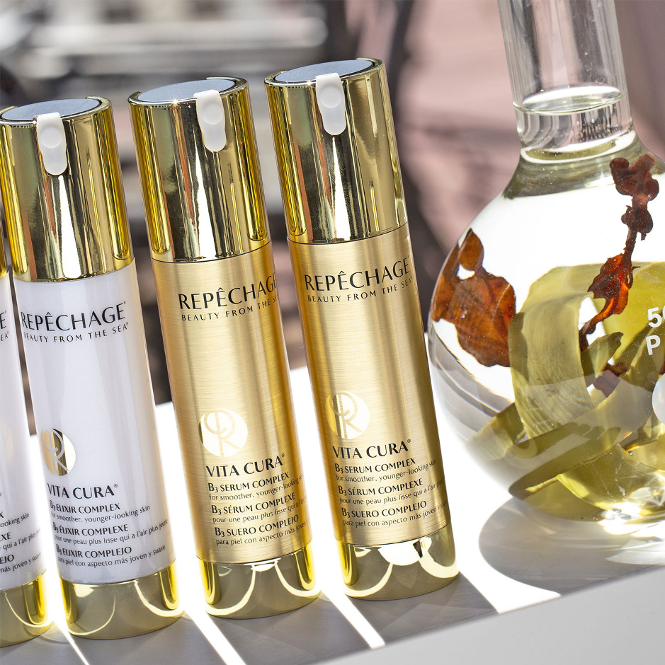 Linia Vita Cura Gold Collecion marki Repechage Vita Cura B3 Serum Complex Repechage