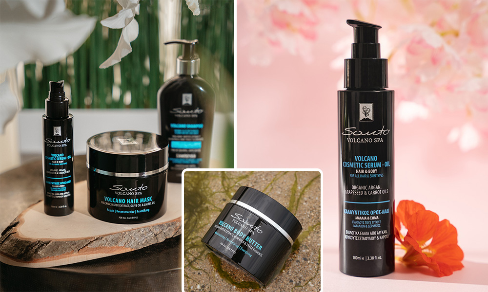 Kremy, balsamy, maski, peelingi, do twarzy, ciała i włosów - bogata oferta Santo Volcano Spa santo volcano spa kosmetyki