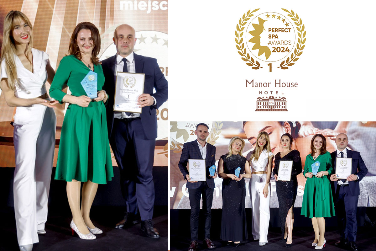 Laureaci Perfect SPA Awards 2024 w kategorii Najlepsze Hotele SPA w centrum
